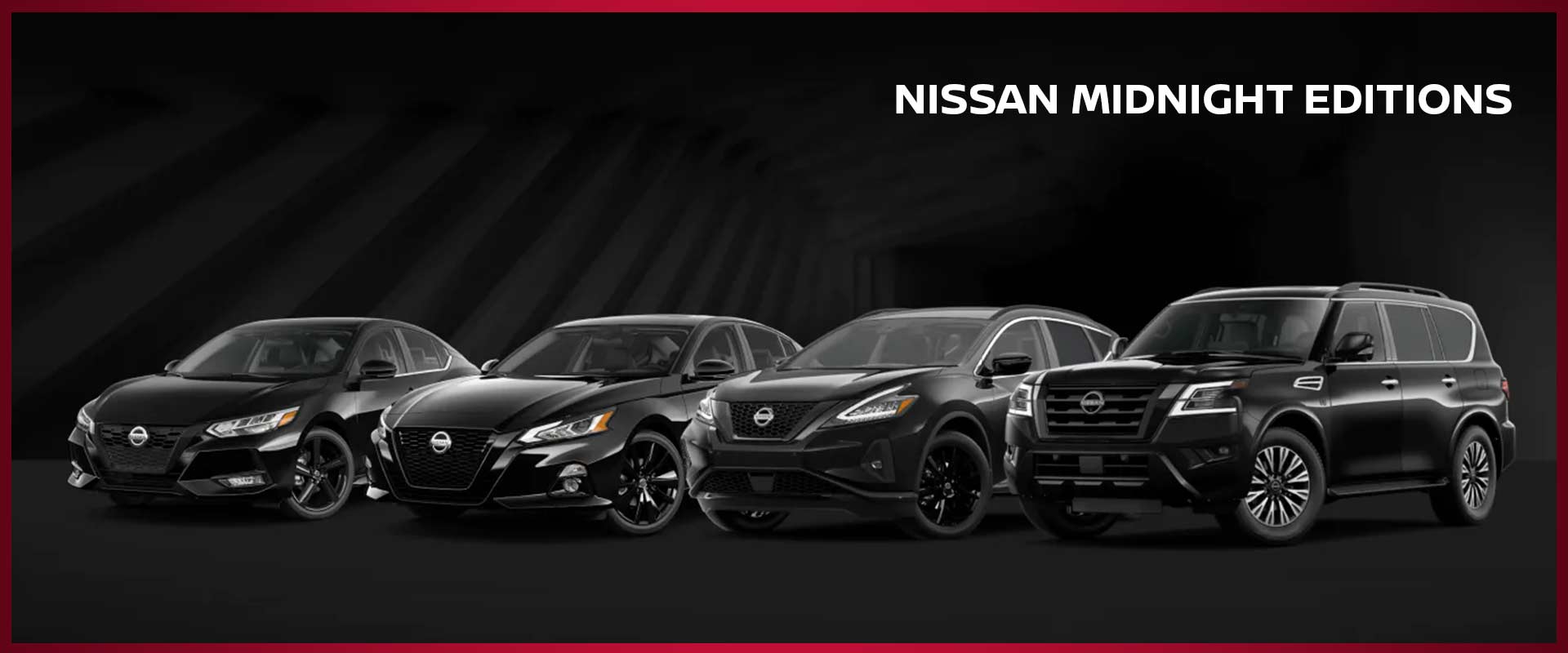 Nissan Midnight Edition Models