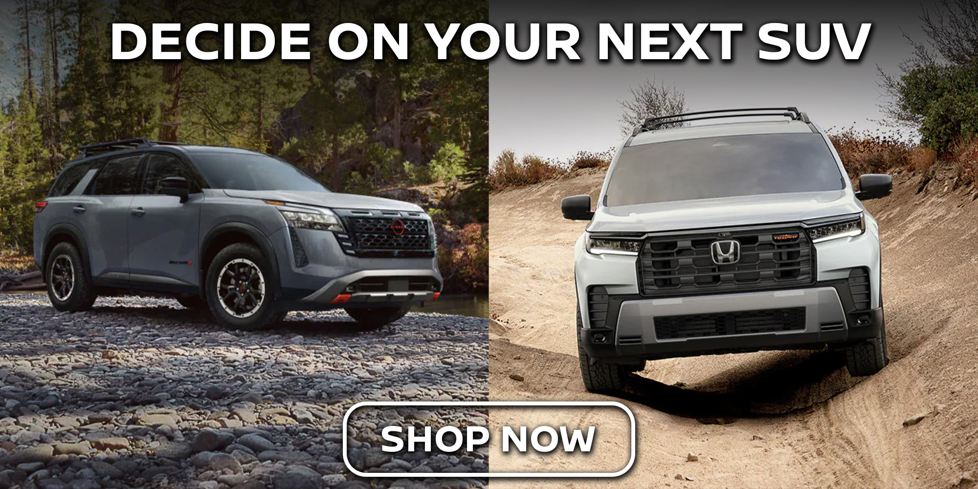 nissan pathfinder vs. honda pilot