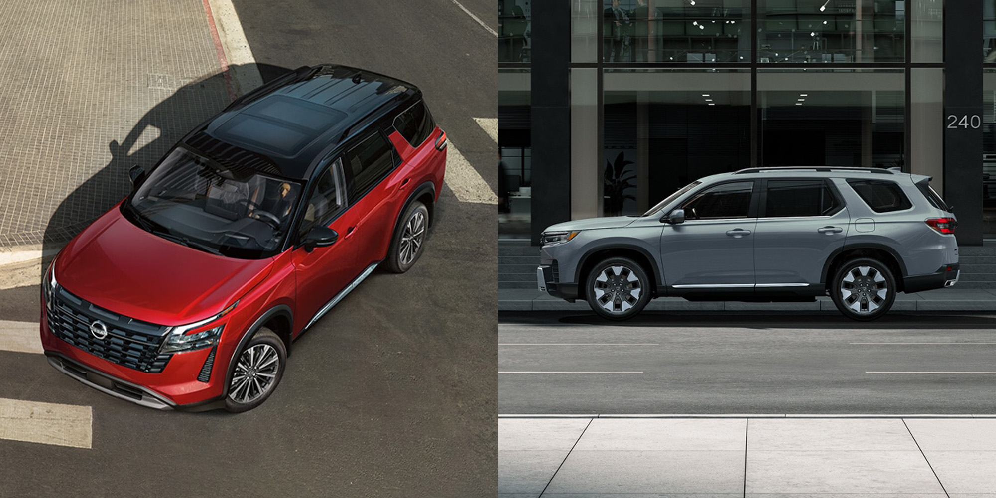 nissan pathfinder vs. honda pilot specs