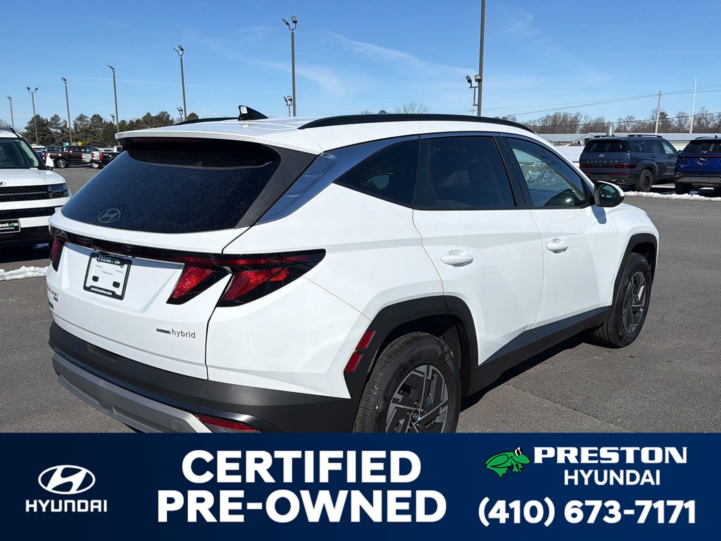 2025 Hyundai Tucson Hybrid Blue