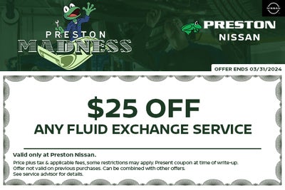 $25 off Any Fluid Service
