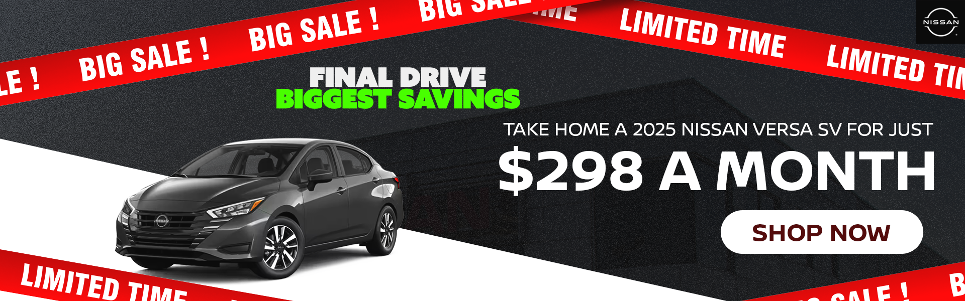 Purchase for $298/Mo | 2025 Nissan Versa