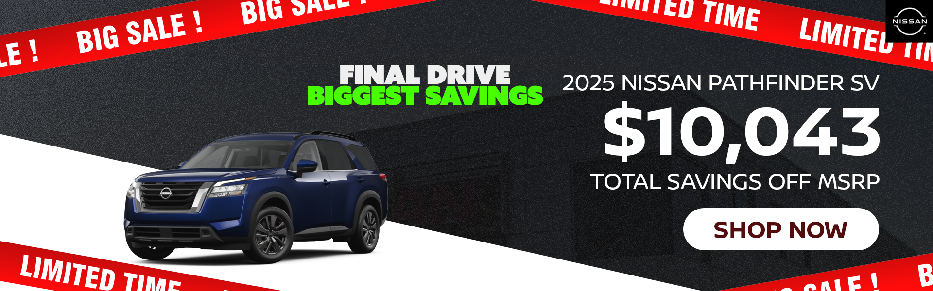 $10,043 off MSRP | 2025 Nissan Pathfinder