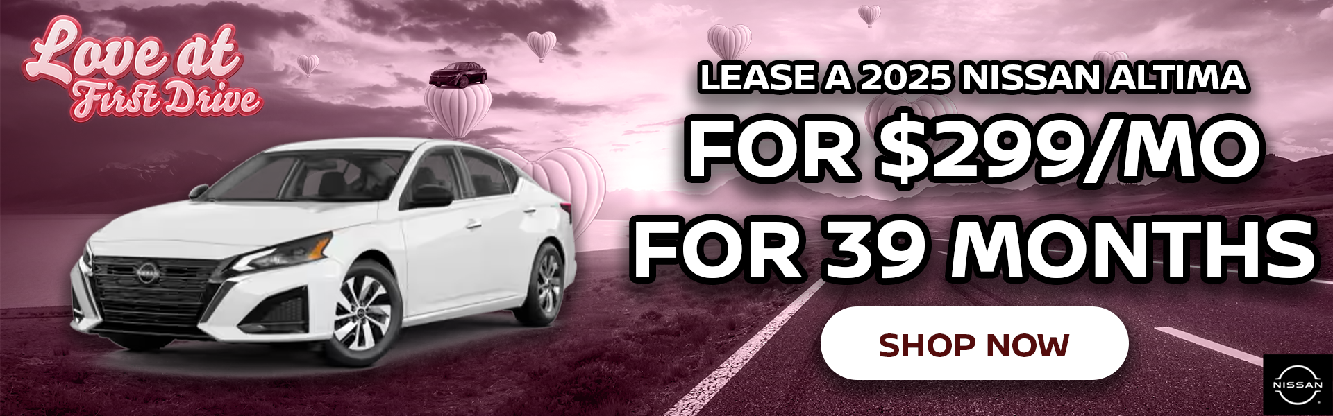 Lease for $299/Mo for 39 Mo. | 2025 Nissan Altima