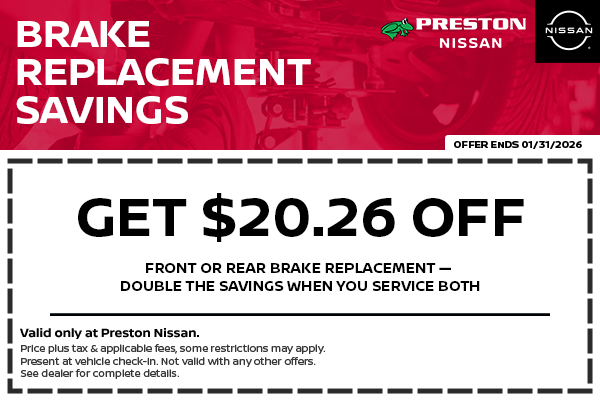 Brake Replacement Savings